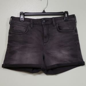 Pilcro Black Jean Shorts